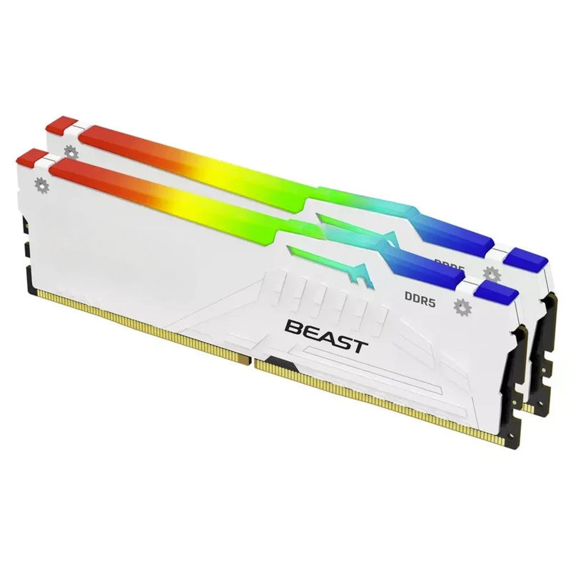 Kingston FURY White RGB 32GB ( - 64Gb Ddr5 6000Mhz Cl30 2X32Gb Desktop recensie en prijs